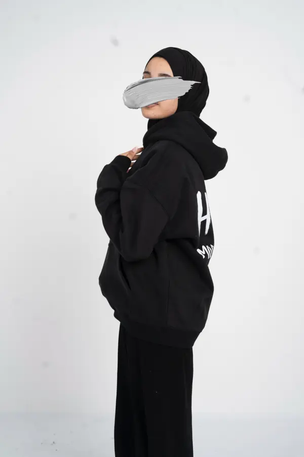 Women's Black Hoodie