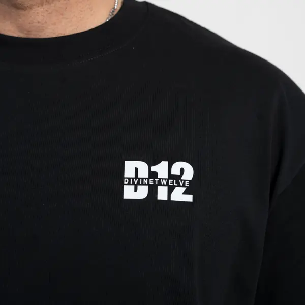 Men's Black T-Shirt - Image 4