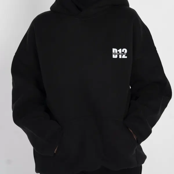 Women's Black Hoodie (Hijab) - Image 3
