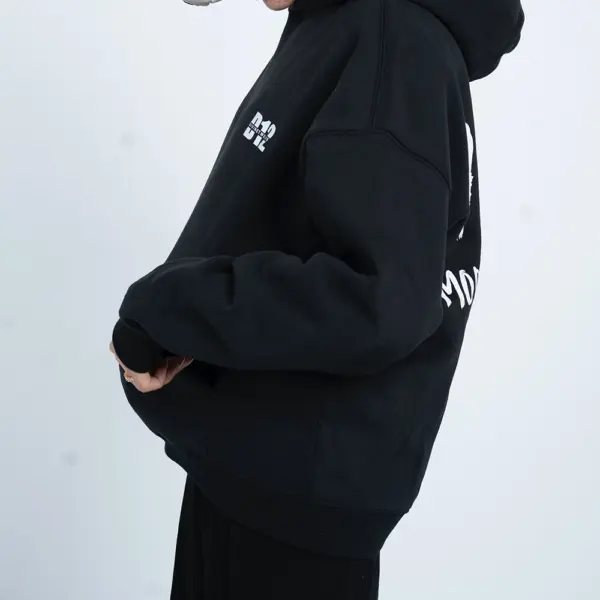 Women's Black Hoodie (Hijab) - Image 2