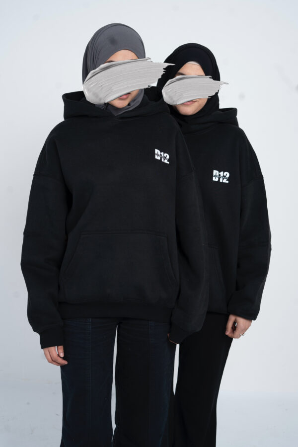 Women's Black Hoodie (SLM) - Image 5