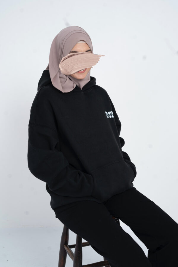 Women's Black Hoodie (SLM) - Image 4
