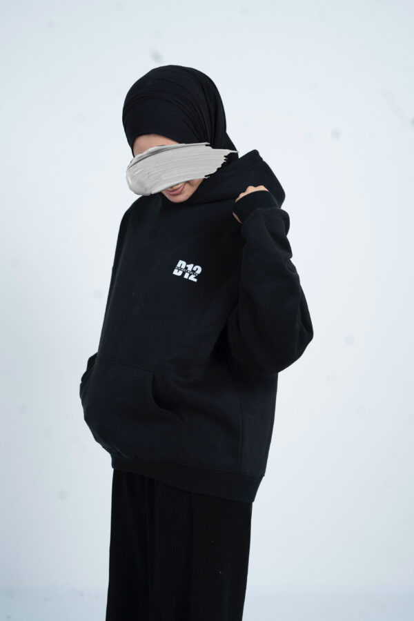 Women's Black Hoodie (SLM) - Image 6