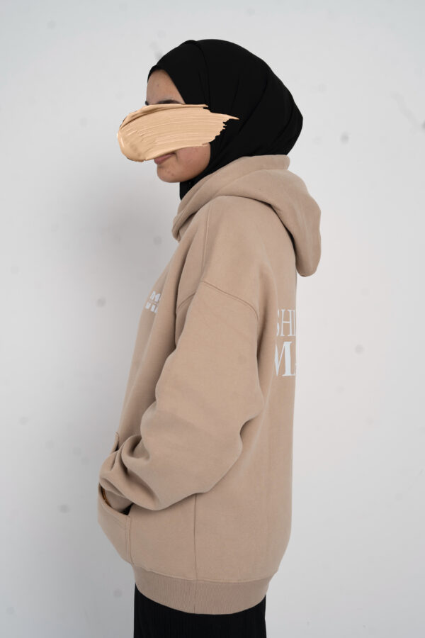 Women's Beige Hoodie (SLM)