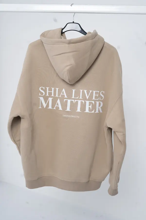 Men's Beige Hoodie - Image 3