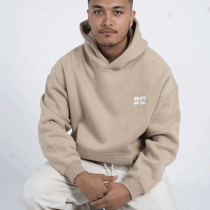 Men's Beige Hoodie