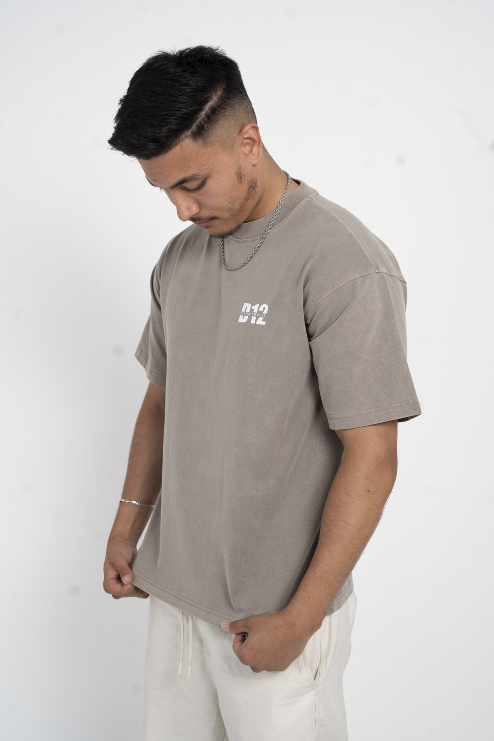 Men's Beige T-Shirt